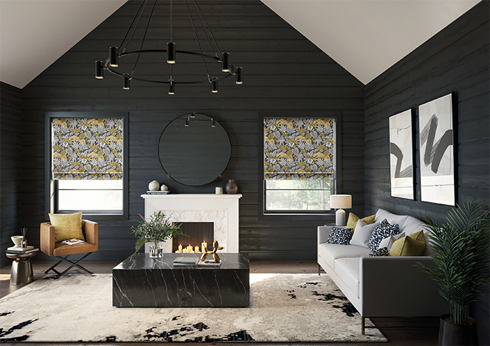 Leopard, Gilded - Motorised Roman Blind - Image 8